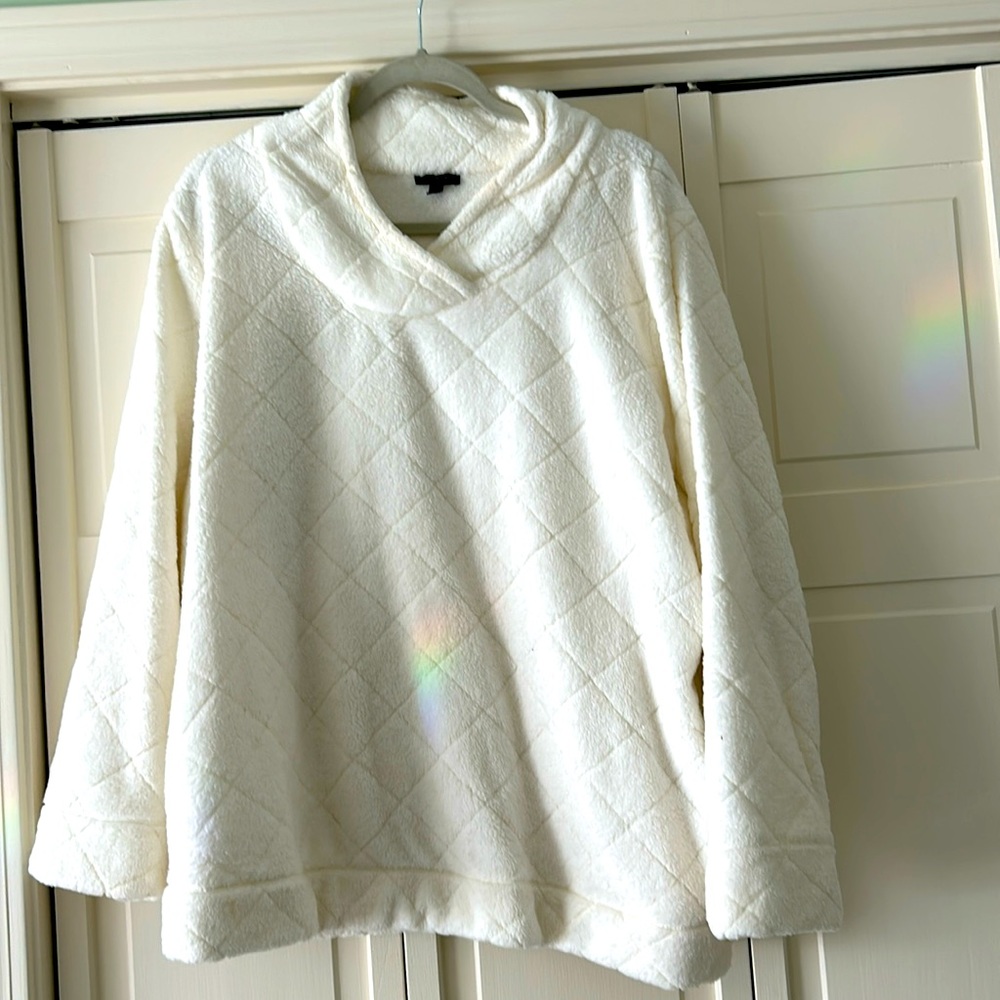Talbots Off White Sweatshirt